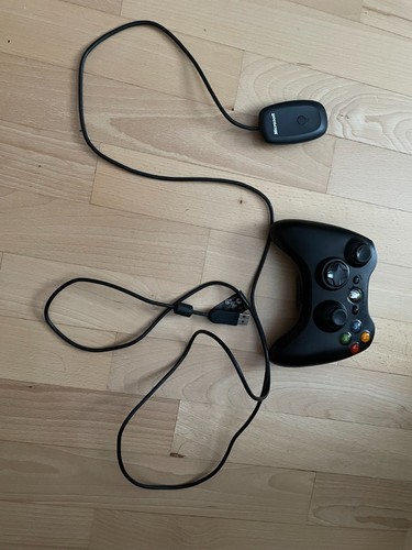 Xbox 360 controller schwarz - 360,